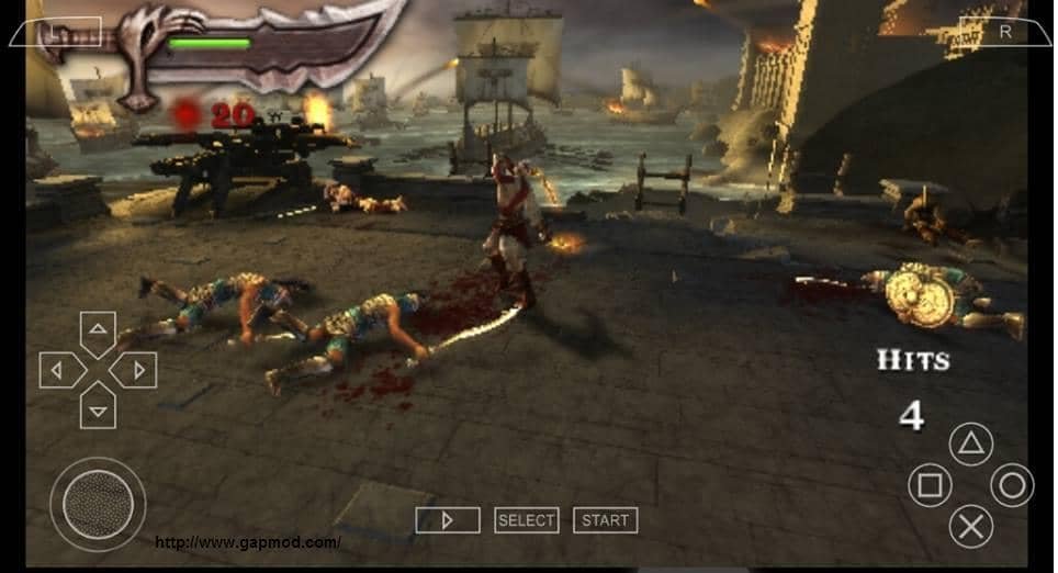 PPSSPP Settings for God of War: Chains of Olympus