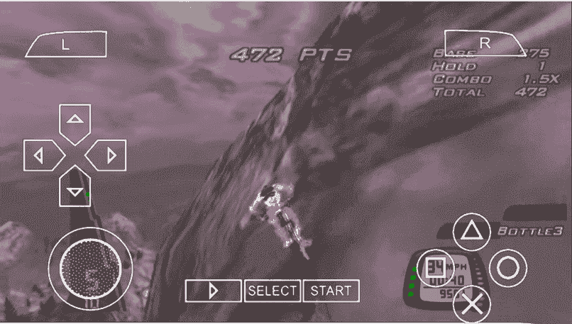 Downhill 200MB PPSSPP