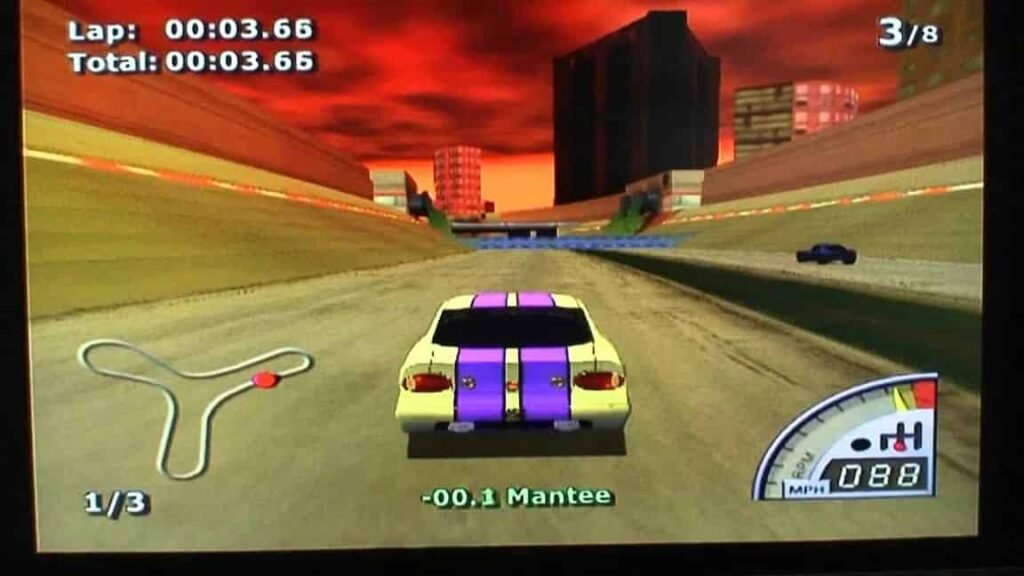 Rumble Racing PPSSPP
