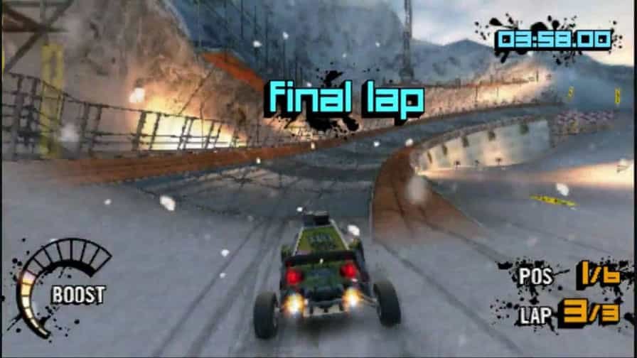 MotorStorm Arctic Edge PPSSPP ISO