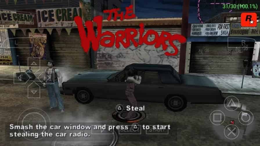 The Warriors PSP