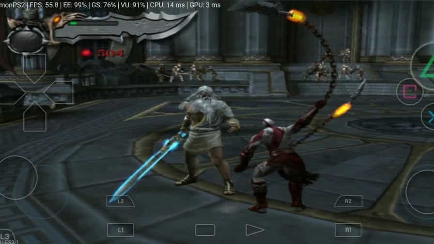 God of War 2 PPSSPP